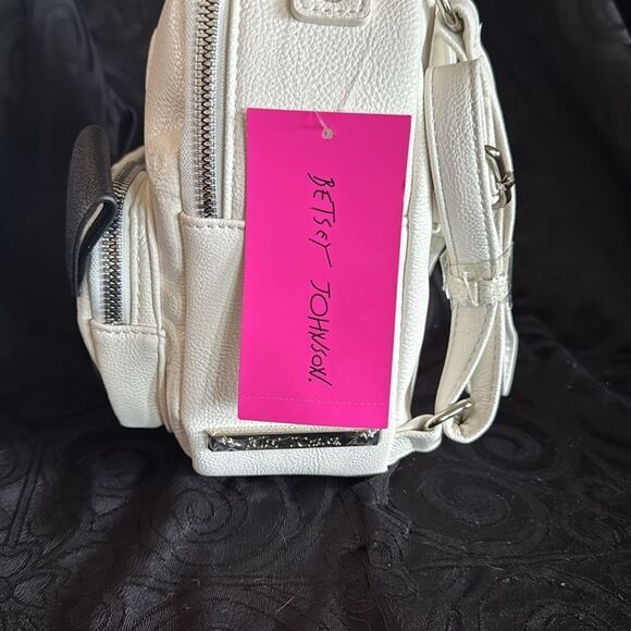 BETSY JOHNSON FRENCHIE PUG MINI BACKPACK - Picture 4 of 8